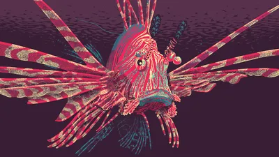 image of the Pixel graphic Invasive Species